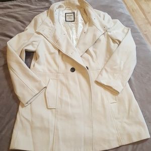 Knee length pea coat